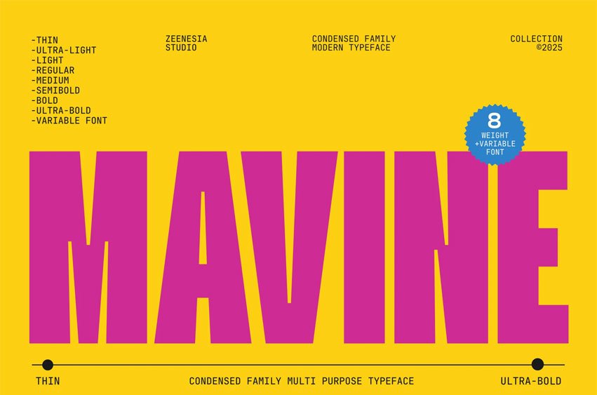 Mavine Font
