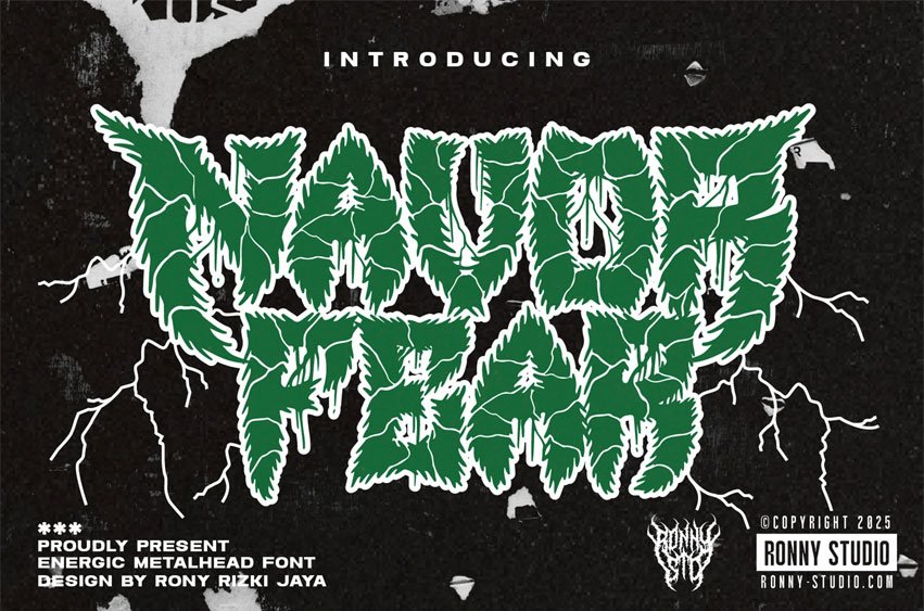 Navor Fear Font