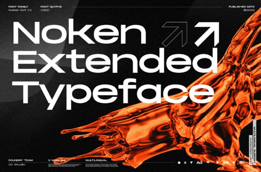 Noken Extended Font