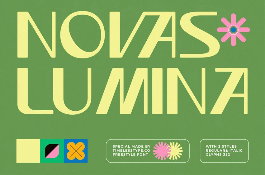 Novas Lumina Font