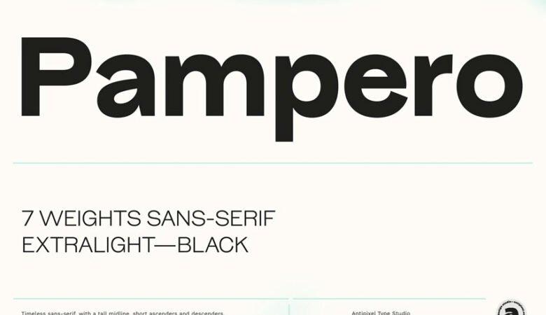 Pampero Font