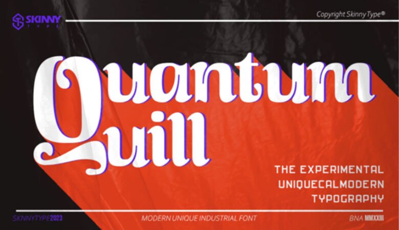Quantum Quill Font