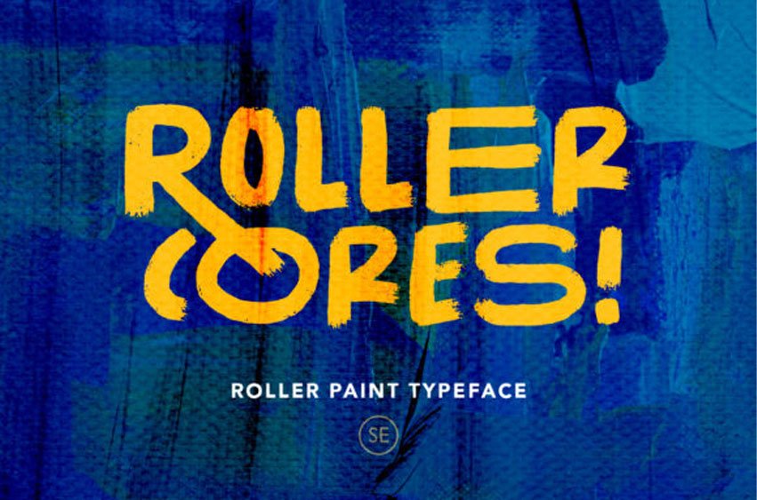 Roller Cores Font