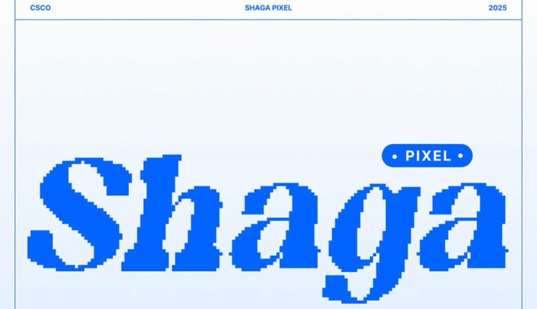 Shaga Pixel Font