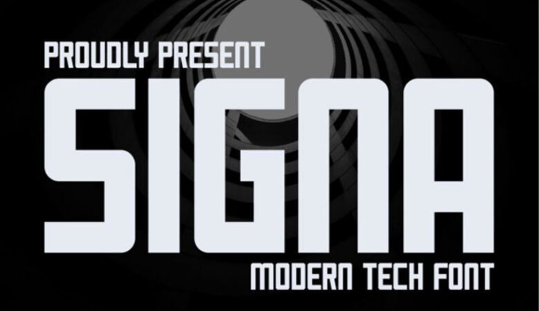 Signa Tech Font