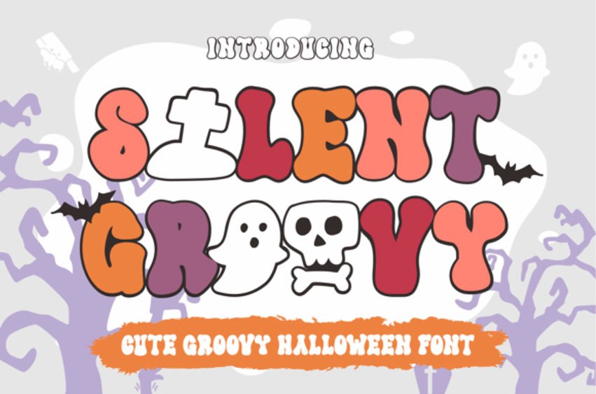 Silent Groovy Font