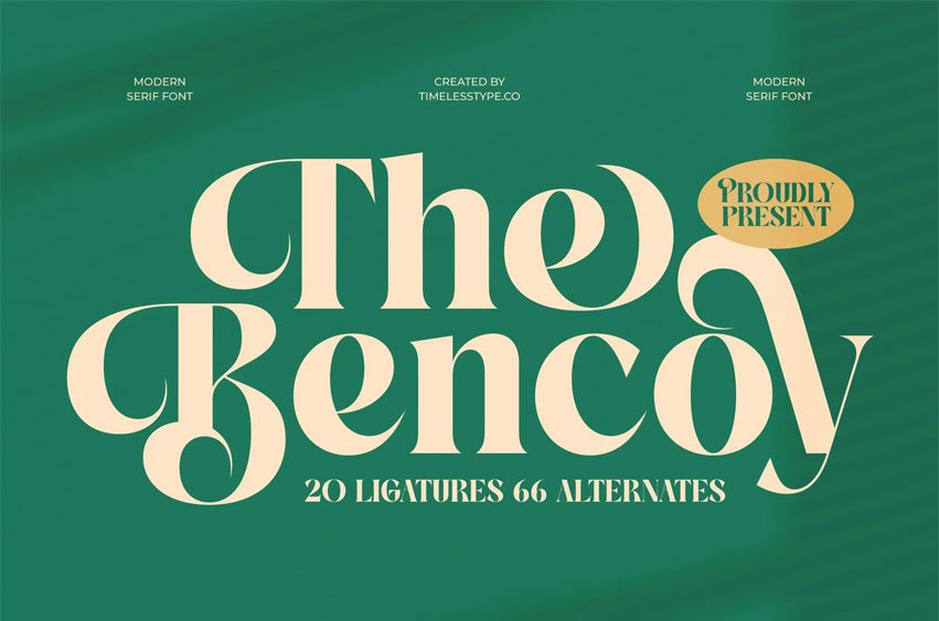 The Bencoy Font