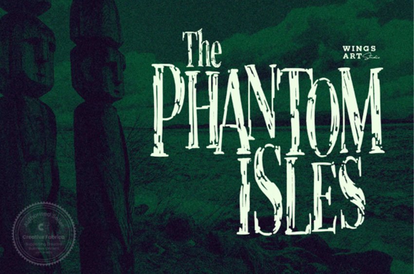 The Phantom Isles Font