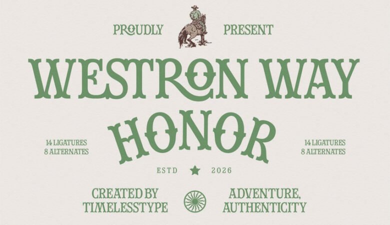Westron Way Honor Font