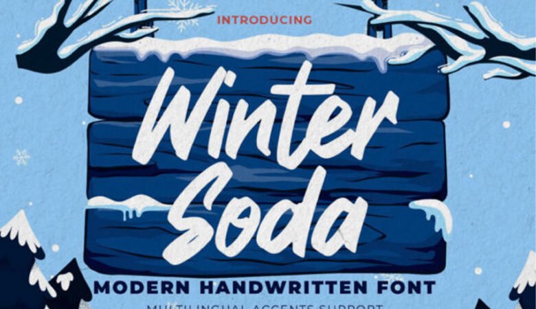 Winter Soda Font