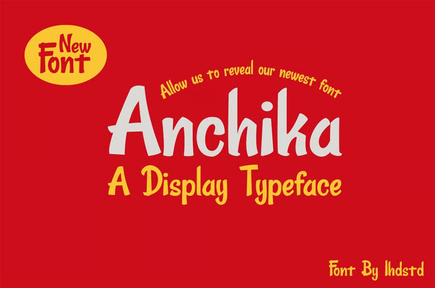 Anchika Typeface Font
