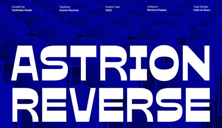 Astrion Reverse Font