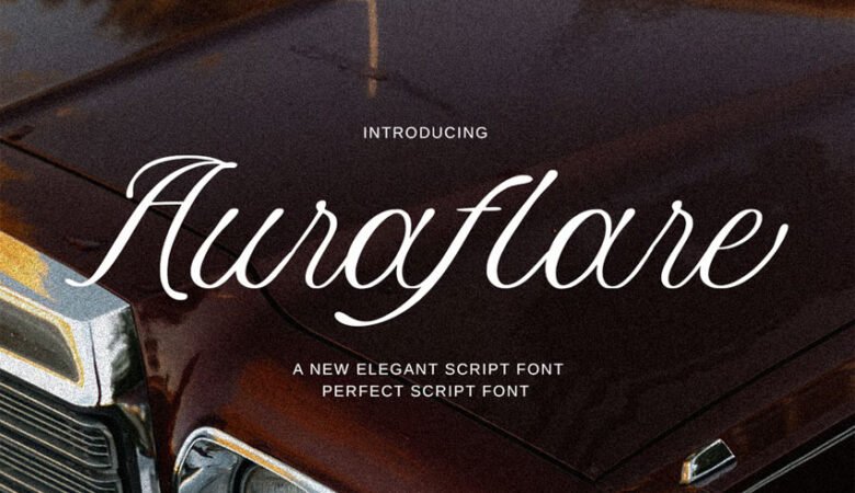 Auraflare Font