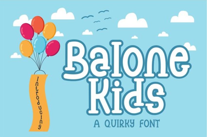 Balone Kids Font