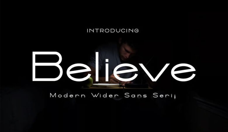 Believe Font