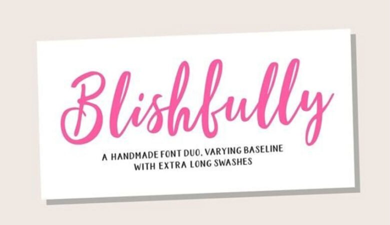 Blishfully Font