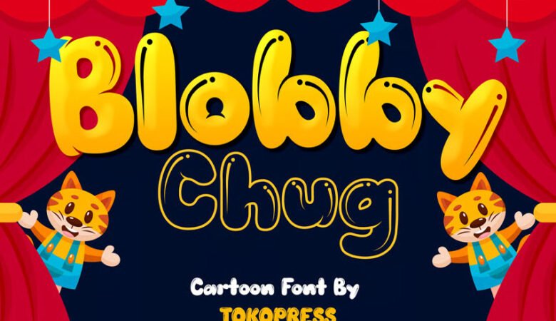 Blobby Chug Font