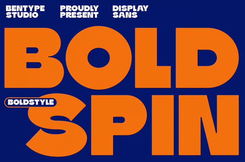 Boldspin Font