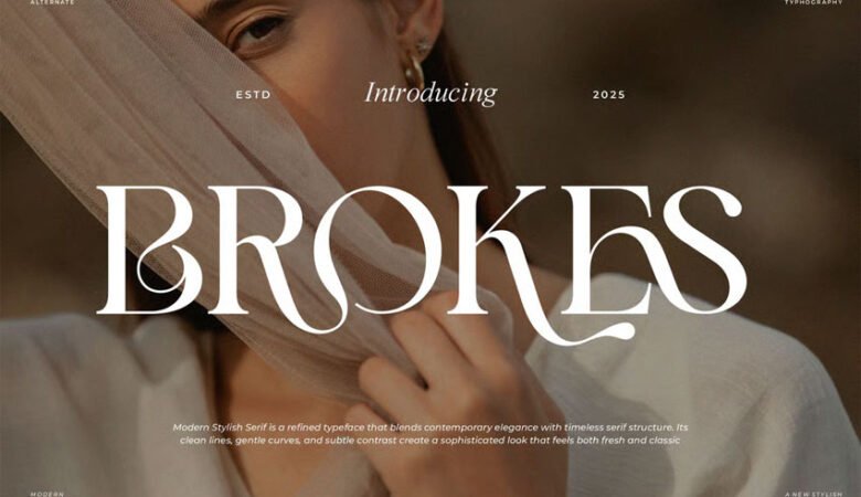 Brokes Font