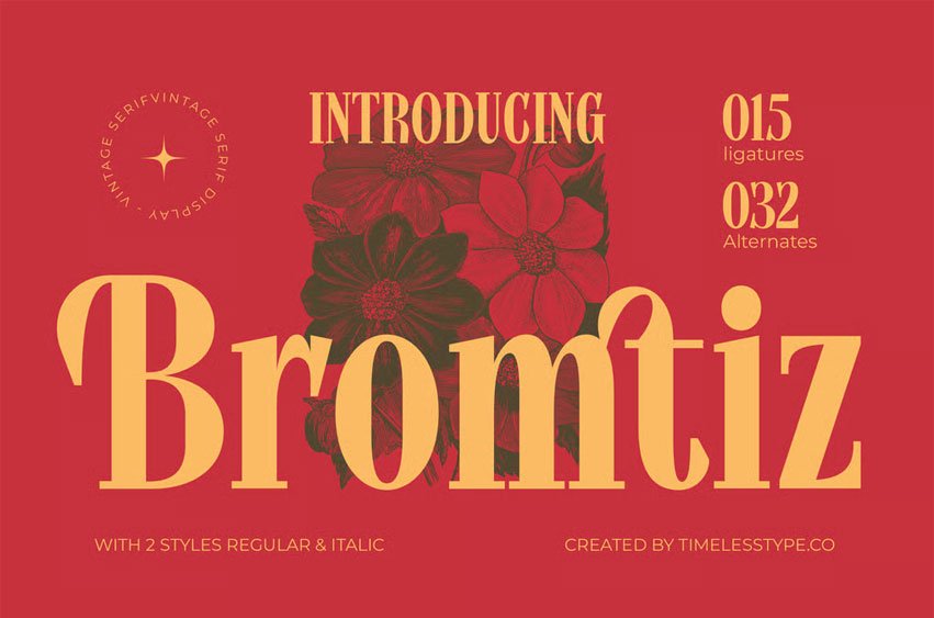 Bromtiz Font