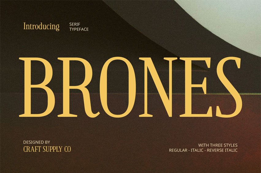 Brones Font