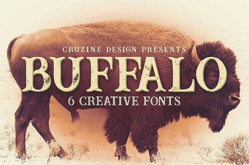 Buffalo Creative Font