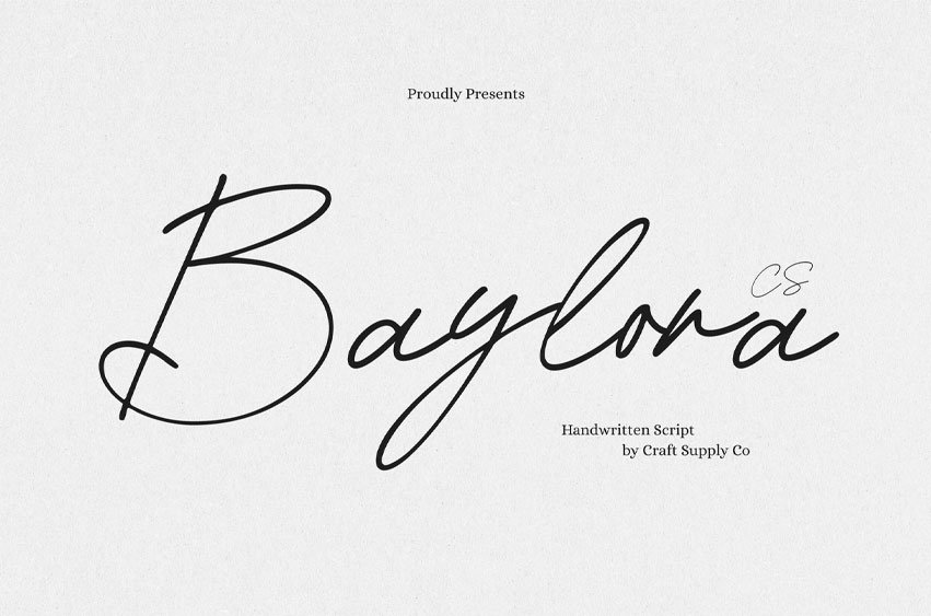 CS Baylora Font