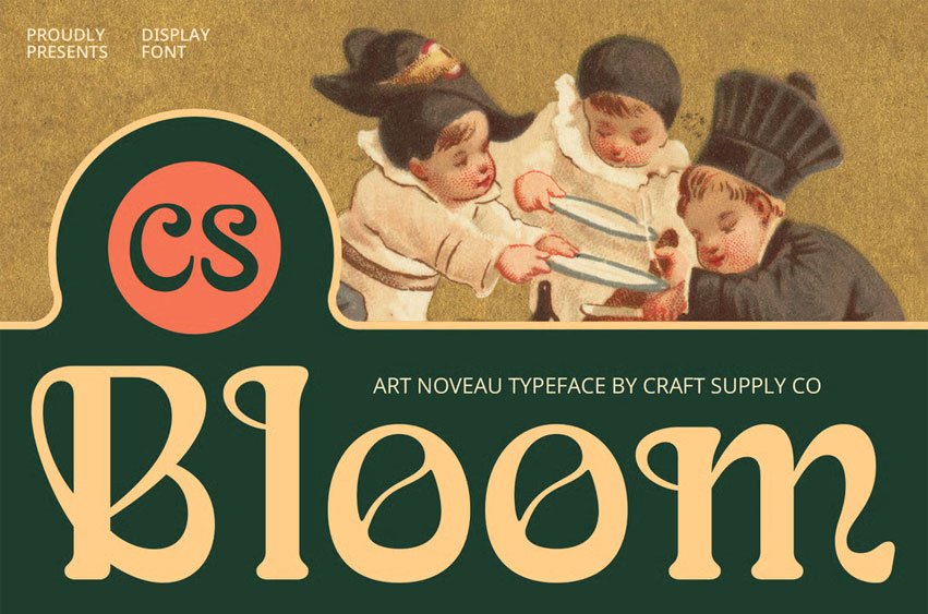 CS Bloom Font