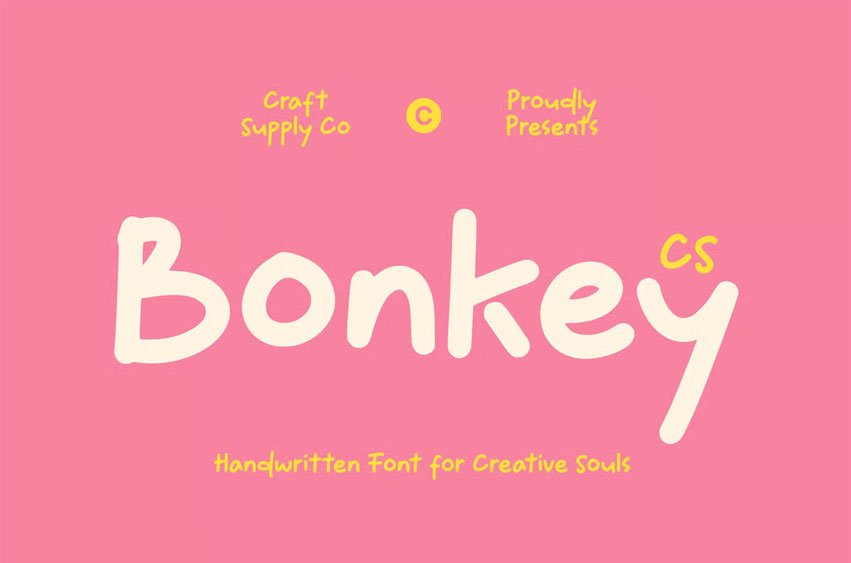 CS Bonkey Font