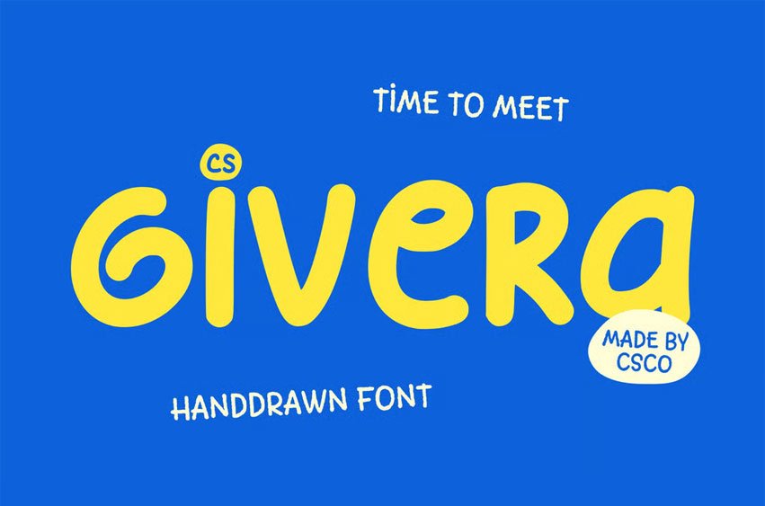 CS Givera Font