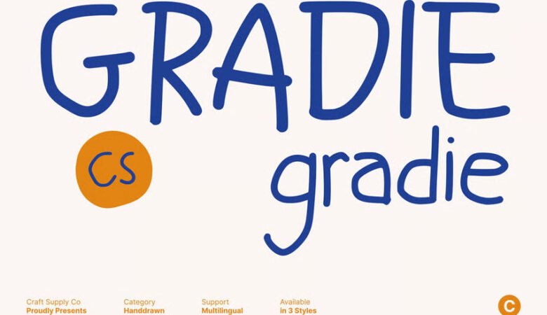 CS Gradie Font