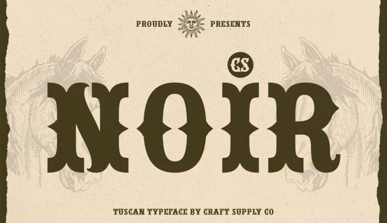 CS Noir Font