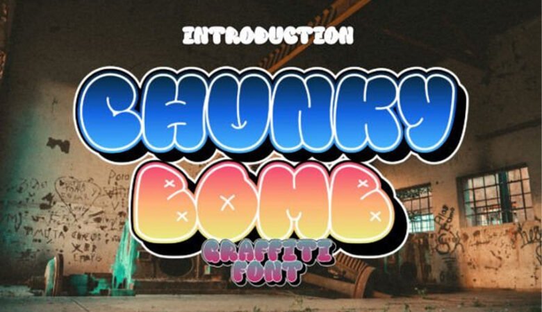 Chunky Bomb Font
