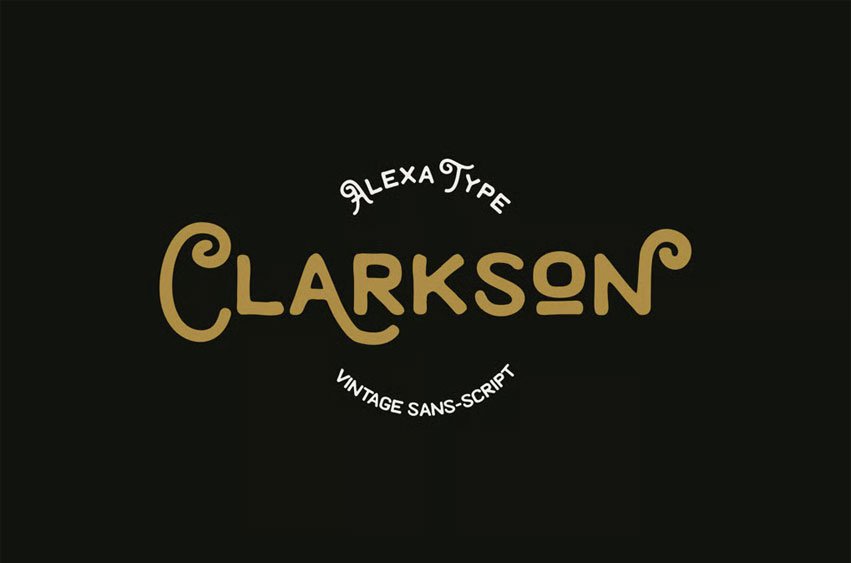 Clarkson Luxury Font
