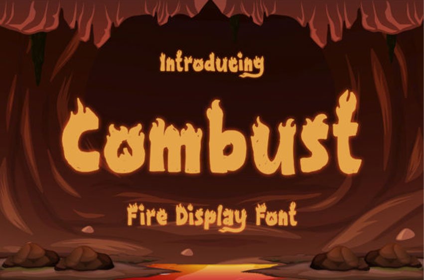 Combust Font