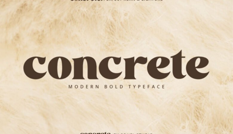 Concrete Font