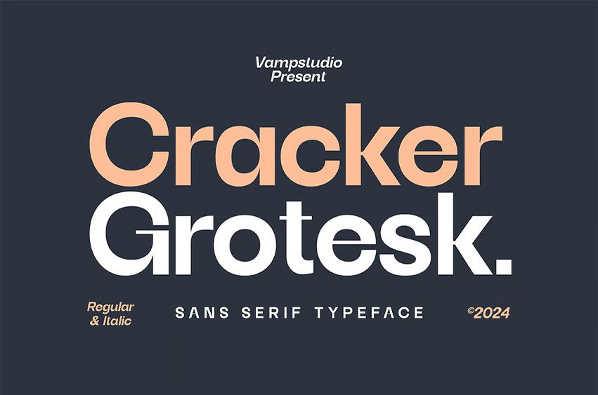 Cracker Grotesk Font
