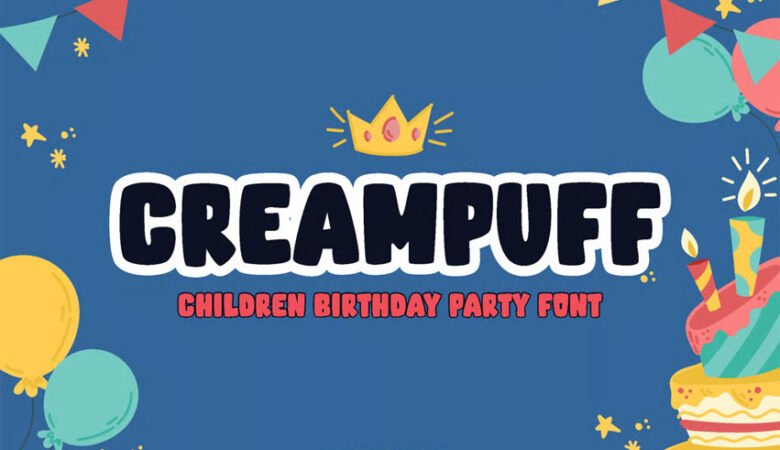 Creampuff Kids Font