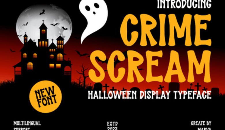 Crime Scream Font
