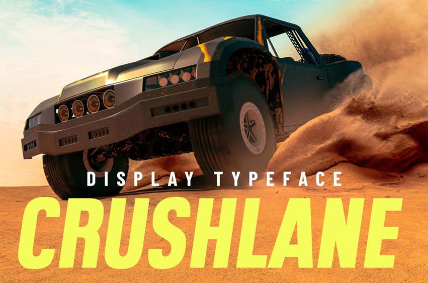 Crushlane Font