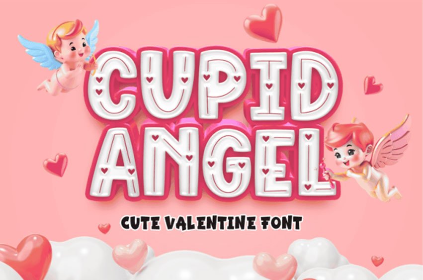 Cupid Angel Font