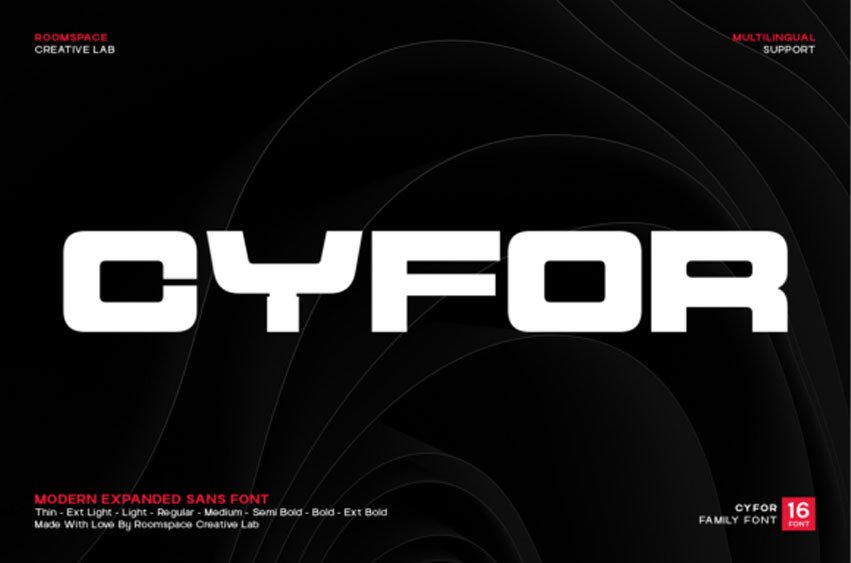 Cyfor Font