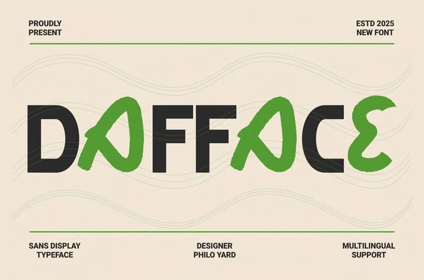 Dafface Font