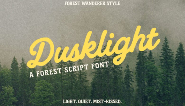 Dusklight Font