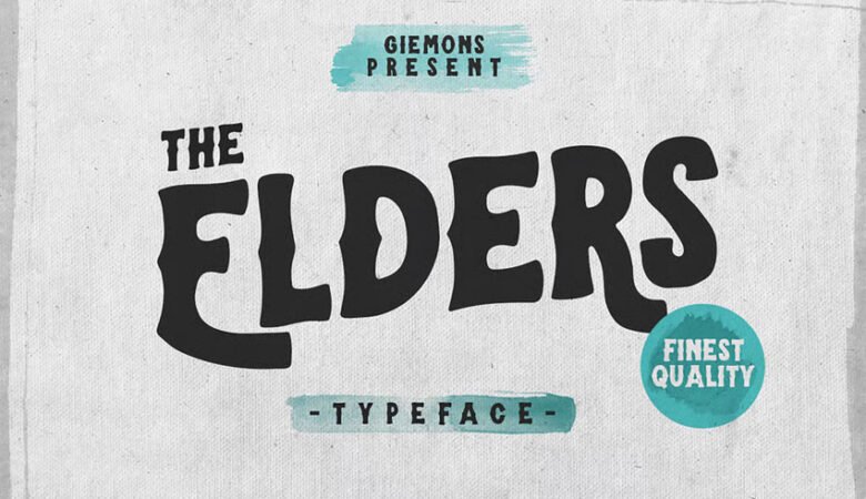 Elders Typeface Font