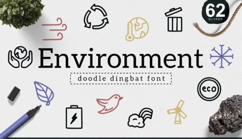Environment Dingbat Font