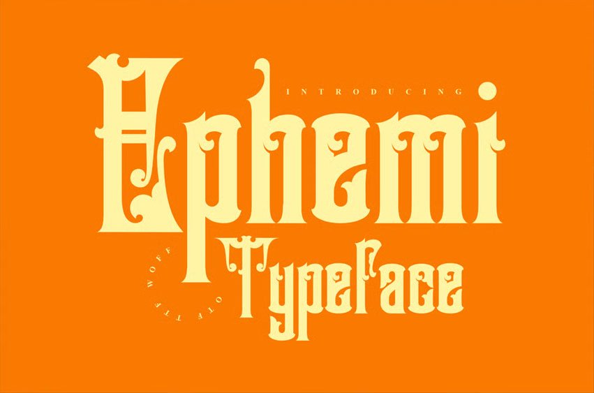 Ephemi Font