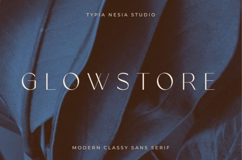 Glowstore Font