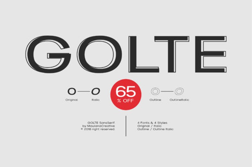 Golte Font