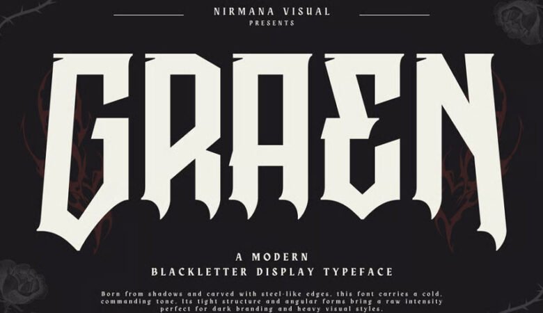 Graen Metal Font
